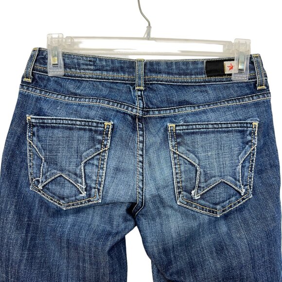 People's Liberation Irene dark wash cuffed women's capri jeans size 26 - Picture 4 of 9